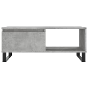 Konferenční stolek betonově šedý 90x50x36,5 cm kompozitní dřevo - obrázek 5
