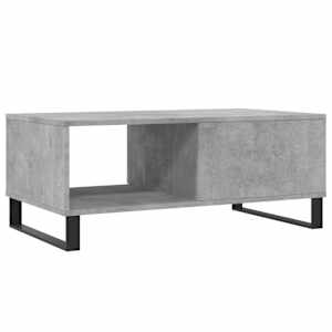 Konferenční stolek betonově šedý 90x50x36,5 cm kompozitní dřevo - obrázek 8