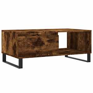 Konferenční stolek kouřový dub 90x50x36,5 cm kompozitní dřevo - obrázek 2