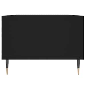 Konferenční stolek černý 90x50x36,5 cm kompozitní dřevo - obrázek 7