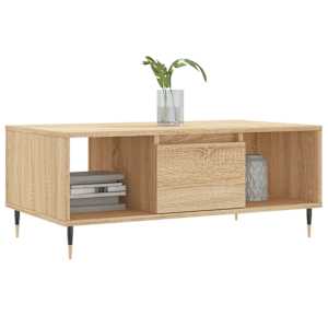 Konferenční stolek dub sonoma 90x50x36,5 cm kompozitní dřevo - obrázek 3