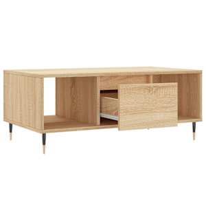Konferenční stolek dub sonoma 90x50x36,5 cm kompozitní dřevo - obrázek 6