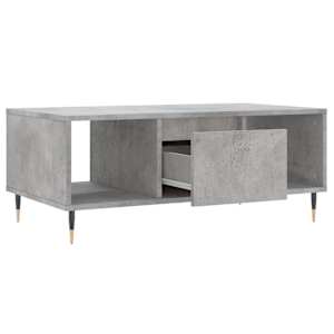 Konferenční stolek betonově šedý 90x50x36,5 cm kompozitní dřevo - obrázek 6