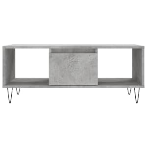 Konferenční stolek betonově šedý 90x50x36,5 cm kompozitní dřevo - obrázek 5