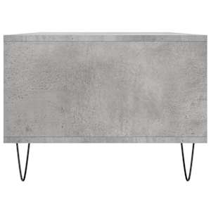 Konferenční stolek betonově šedý 90x50x36,5 cm kompozitní dřevo - obrázek 7