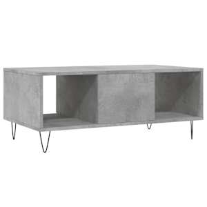 Konferenční stolek betonově šedý 90x50x36,5 cm kompozitní dřevo - obrázek 8