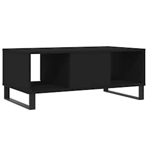 Konferenční stolek černý 90x50x36,5 cm kompozitní dřevo - obrázek 8