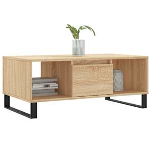 Konferenční stolek dub sonoma 90x50x36,5 cm kompozitní dřevo - obrázek 3