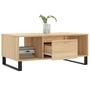 Konferenční stolek dub sonoma 90x50x36,5 cm kompozitní dřevo - obrázek 4