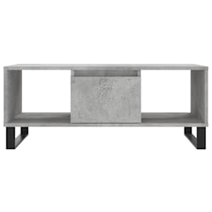Konferenční stolek betonově šedý 90x50x36,5 cm kompozitní dřevo - obrázek 5