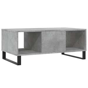 Konferenční stolek betonově šedý 90x50x36,5 cm kompozitní dřevo - obrázek 8