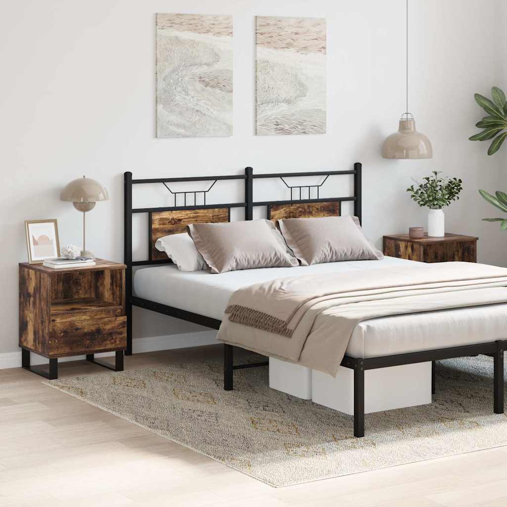 Thumbnail - vidaXL Nachttische 2 Stk. Räuchereiche 40x35x50 cm Holzwerkstoff