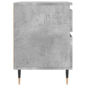 Noční stolek betonově šedý 40 x 35 x 50 cm kompozitní dřevo - obrázek 7