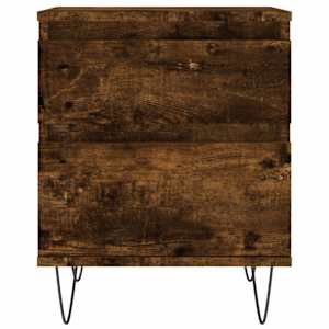 Noční stolky 2 ks kouřový dub 40 x 35 x 50 cm kompozitní dřevo - obrázek 6