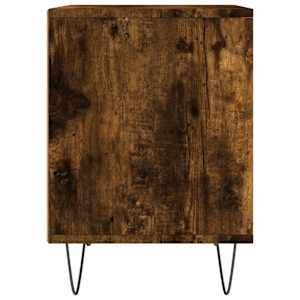 Noční stolky 2 ks kouřový dub 40 x 35 x 50 cm kompozitní dřevo - obrázek 6