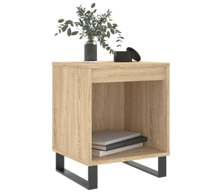 vidaXL Nachttisch Sonoma-Eiche 40x35x50 cm Holzwerkstoff