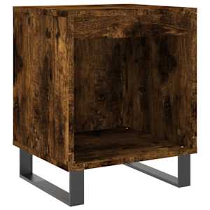 Noční stolky 2 ks kouřový dub 40 x 35 x 50 cm kompozitní dřevo - obrázek 4