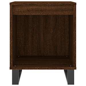 Noční stolky 2 ks hnědý dub 40 x 35 x 50 cm kompozitní dřevo - obrázek 5
