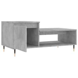 Konferenční stolek betonově šedý 100x50x45 cm kompozitní dřevo - obrázek 6
