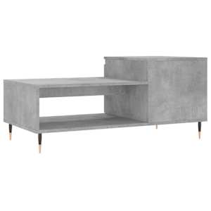 Konferenční stolek betonově šedý 100x50x45 cm kompozitní dřevo - obrázek 8