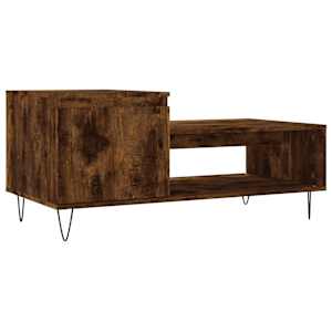 Konferenční stolek kouřový dub 100x50x45 cm kompozitní dřevo - obrázek 2