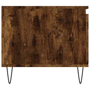 Konferenční stolek kouřový dub 100x50x45 cm kompozitní dřevo - obrázek 7