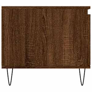 Konferenční stolek hnědý dub 100x50x45 cm kompozitní dřevo - obrázek 7