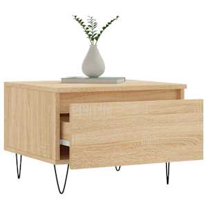 Konferenční stolky 2 ks dub sonoma 50x46x35 cm kompozitní dřevo - obrázek 4