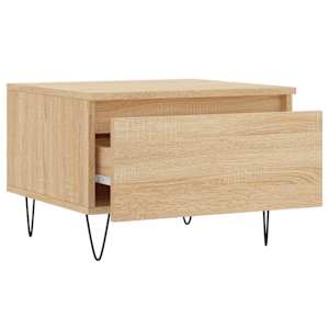 Konferenční stolky 2 ks dub sonoma 50x46x35 cm kompozitní dřevo - obrázek 7