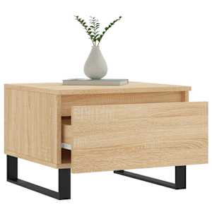 Konferenční stolky 2 ks dub sonoma 50x46x35 cm kompozitní dřevo - obrázek 4
