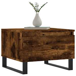 Konferenční stolky 2 ks kouřový dub 50x46x35cm kompozitní dřevo - obrázek 3