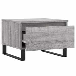 Konferenční stolky 2 ks šedé sonoma 50x46x35cm kompozitní dřevo - obrázek 7