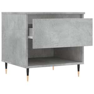 Konferenční stolky 2 ks betonově šedé 50 x 46 x 50 cm kompozit - obrázek 7