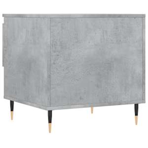 Konferenční stolky 2 ks betonově šedé 50 x 46 x 50 cm kompozit - obrázek 9