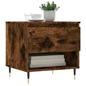 Konferenční stolky 2 ks kouřový dub 50x46x50cm kompozitní dřevo - obrázek 3