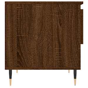 Konferenční stolky 2 ks hnědý dub 50x46x50 cm kompozitní dřevo - obrázek 8