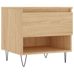 Konferenční stolek dub sonoma 50 x 46 x 50 cm kompozitní dřevo - obrázek 2
