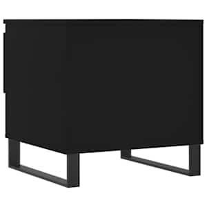 Konferenční stolek černý 50 x 46 x 50 cm kompozitní dřevo - obrázek 8