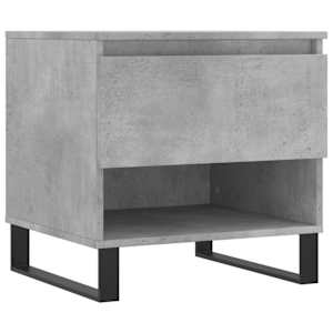 Konferenční stolek betonově šedý 50x46x50 cm kompozitní dřevo - obrázek 2