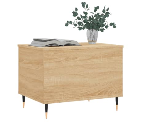 vidaXL Table basse Chêne sonoma 60x44,5x45 cm Bois d'ingénierie