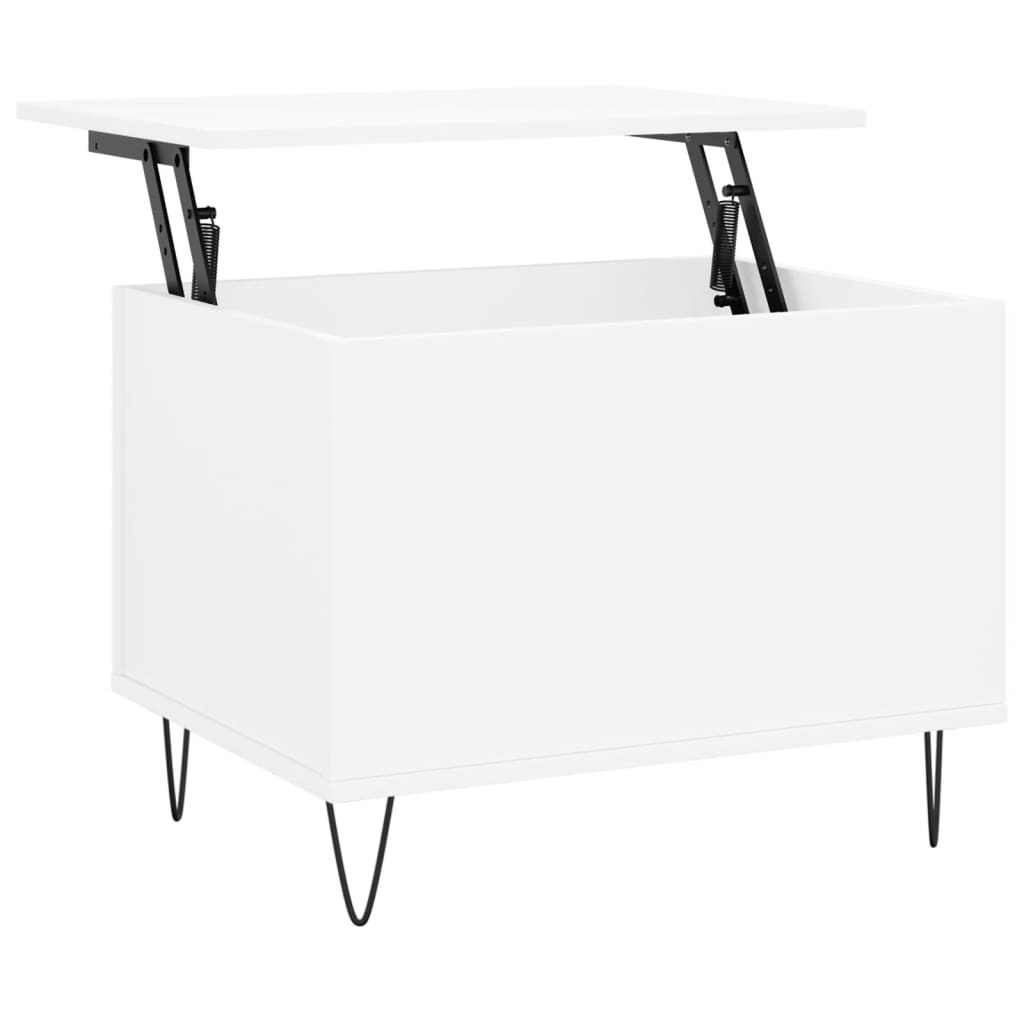 vidaXL Konferenční stolek bílý 60 x 44,5 x 45 cm kompozitní dřevo
