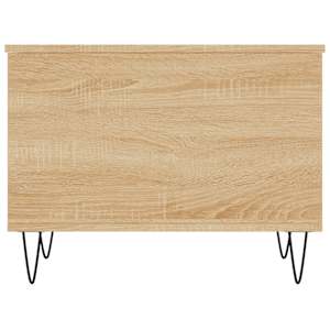 Konferenční stolek dub sonoma 60x44,5x45 cm kompozitní dřevo - obrázek 6