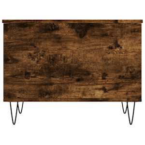 Konferenční stolek kouřový dub 60x44,5x45 cm kompozitní dřevo - obrázek 6