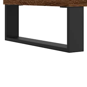 Konferenční stolek kouřový dub 60x44,5x45 cm kompozitní dřevo - obrázek 9