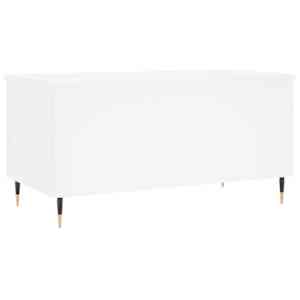 Konferenční stolek bílý 90 x 44,5 x 45 cm kompozitní dřevo - obrázek 5