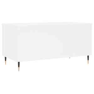 Konferenční stolek bílý 90 x 44,5 x 45 cm kompozitní dřevo - obrázek 8