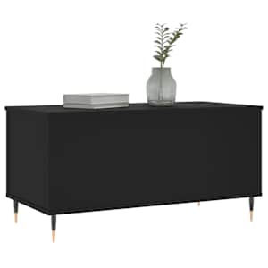 Konferenční stolek černý 90 x 44,5 x 45 cm kompozitní dřevo - obrázek 4