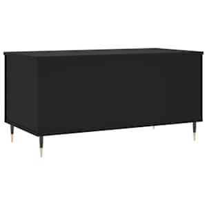 Konferenční stolek černý 90 x 44,5 x 45 cm kompozitní dřevo - obrázek 5