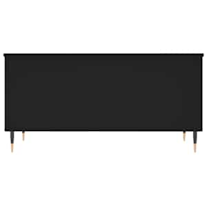 Konferenční stolek černý 90 x 44,5 x 45 cm kompozitní dřevo - obrázek 6