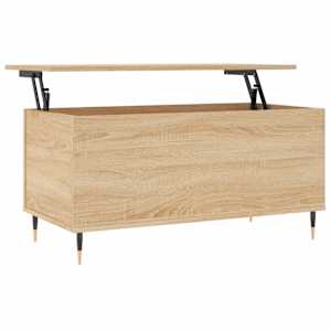 Konferenční stolek dub sonoma 90x44,5x45 cm kompozitní dřevo - obrázek 2